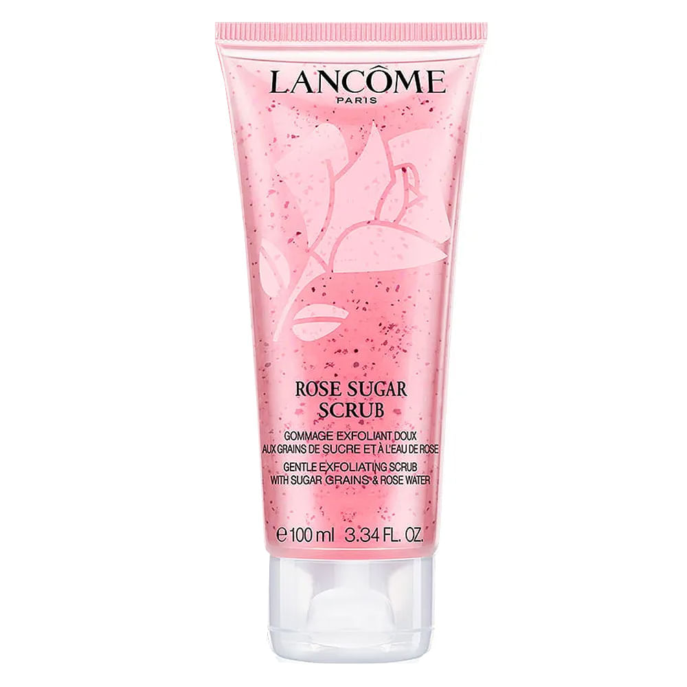 Máscara Esfoliante Facial Lancôme Rose Sugar Scrub 100g