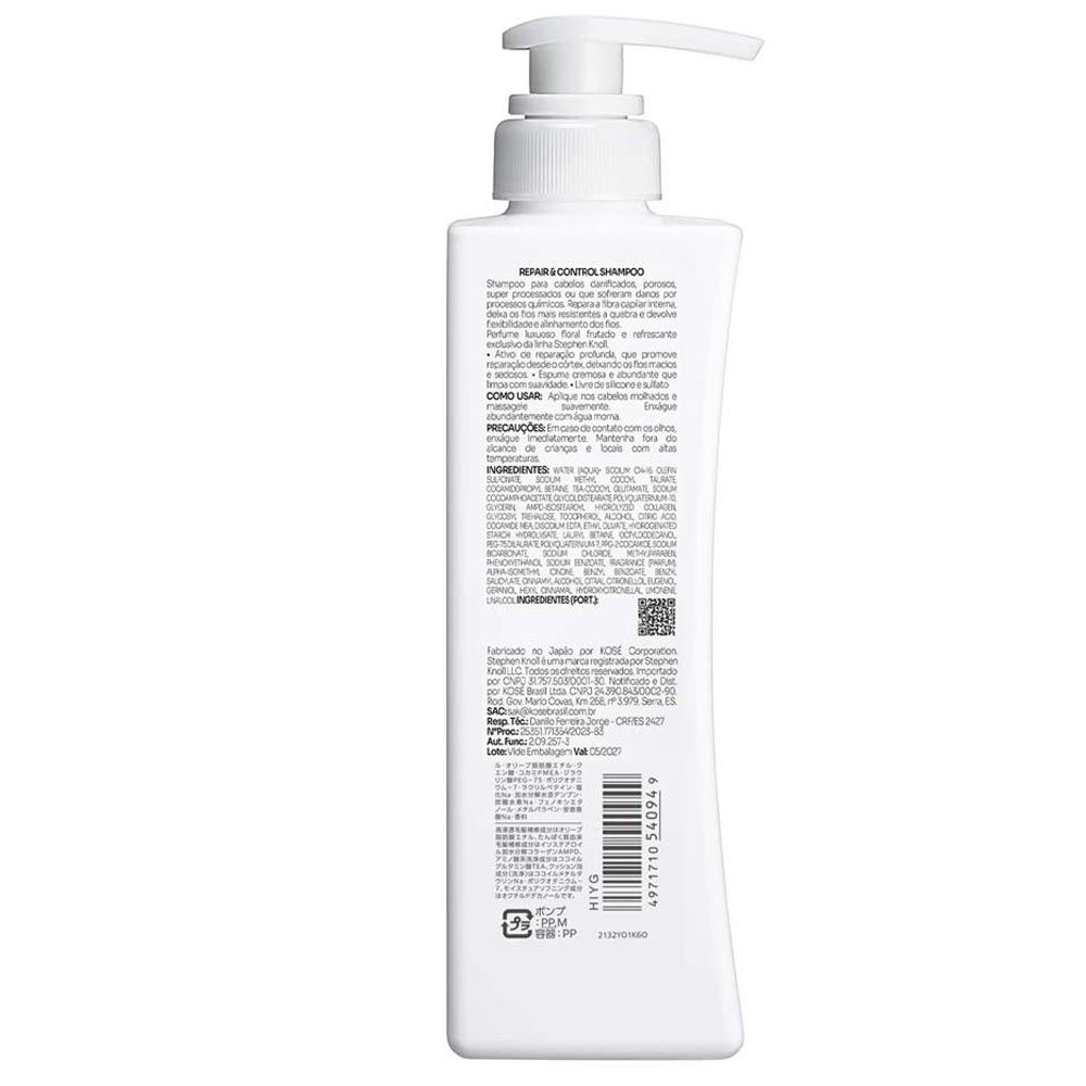 Stephen Knoll Repair & Control Shampoo 500ml