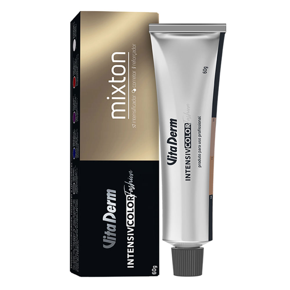 Mixton Creme Vita Derm Intensiv Color Fashion 60g M10 Grafite