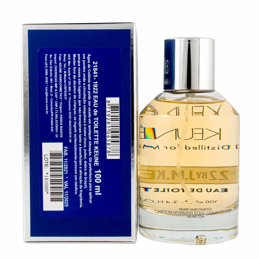 1922 By J.M. Keune Perfume Masculino EDT 100ml