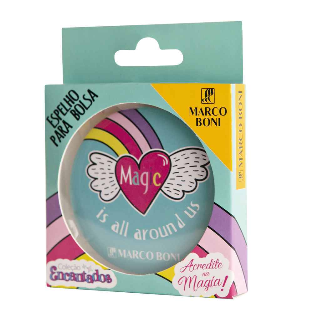 Marco Boni Manicure Coleções Kit – Espelho + Pinça + Cortador de Unhas + Lixa de Unha