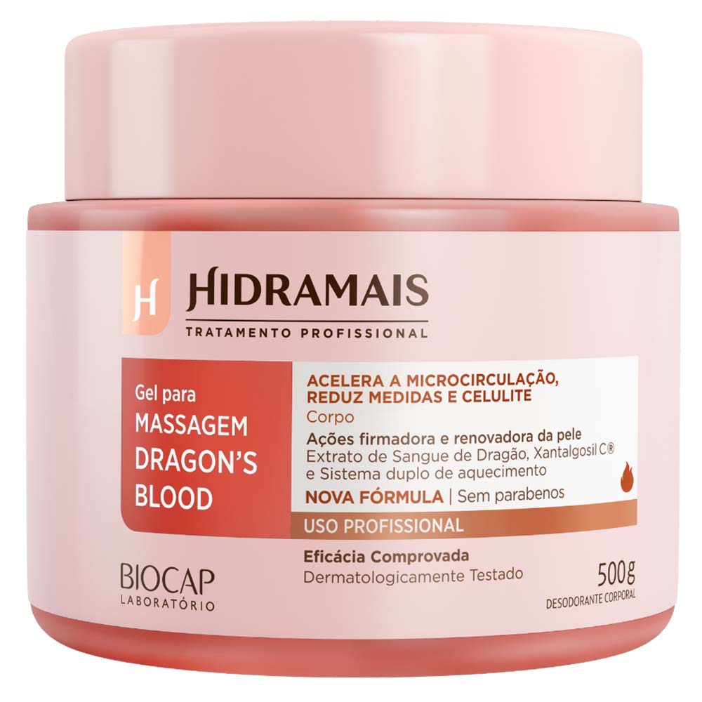 Creme de Massagem Hidramais – Dragon Blood 500g
