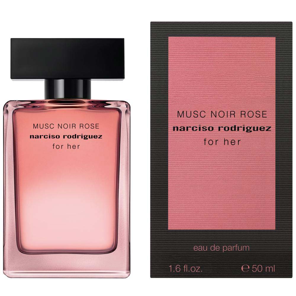 Musc Noir For Her Rose Narciso Rodriguez Perfume Feminino Eau De Parfum 50ml