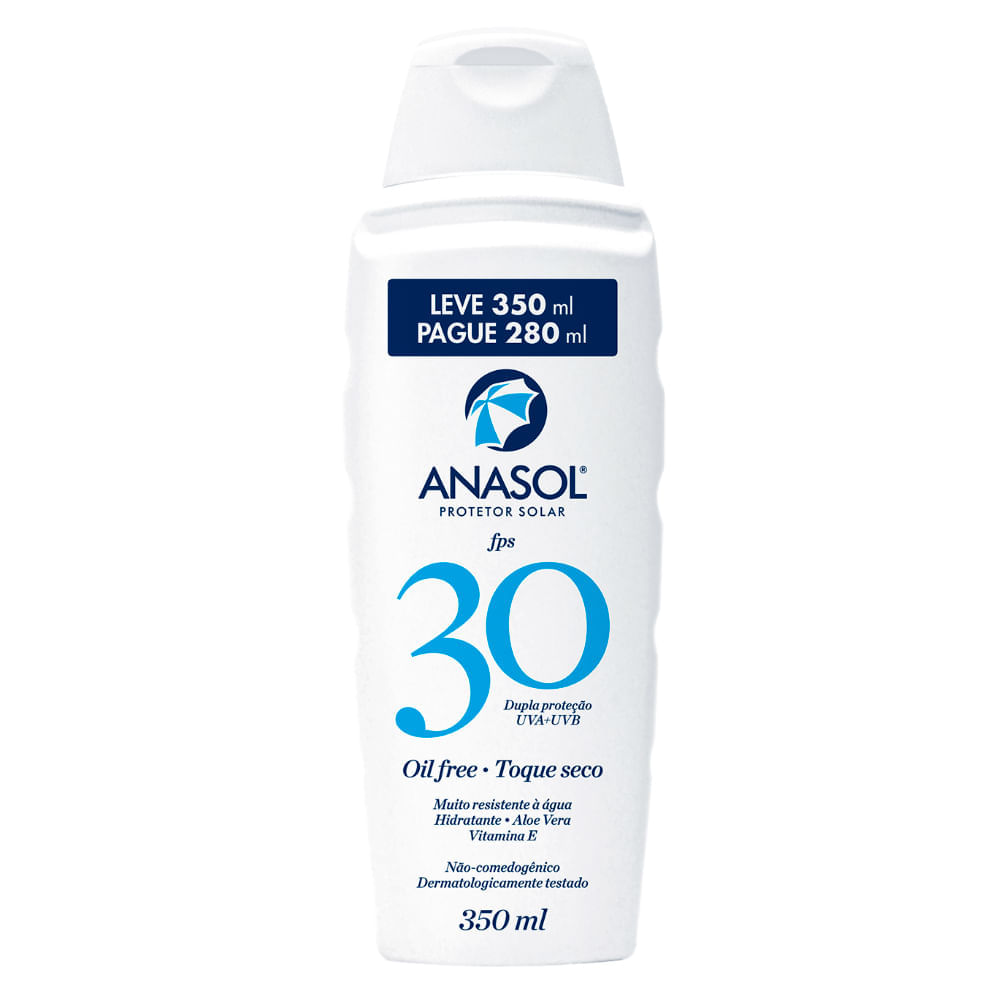 Protetor Solar Loção FPS30 Anasol 350ml