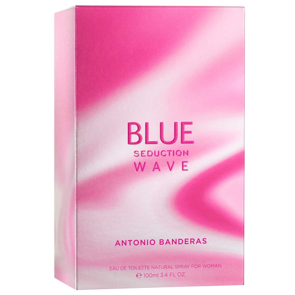 Blue Seduction Wave Banderas – Perfume Feminino – Eau de Toilette 100ml