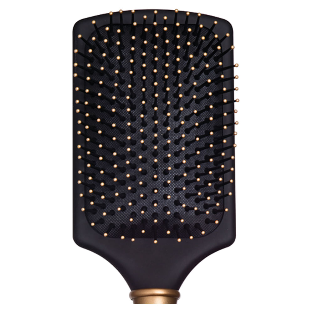Escova de Cabelo Belliz Black & Gold Racket 1 Un