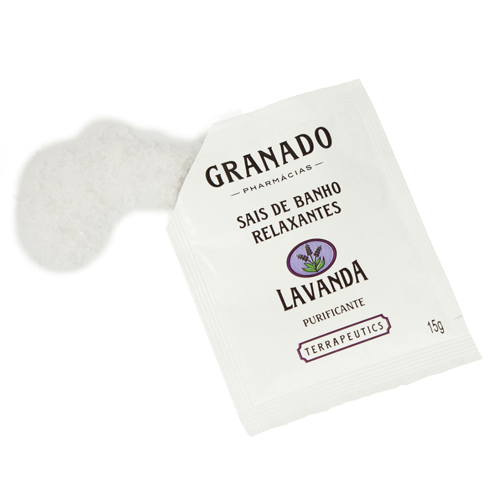 Sais de Banho Terrapeutics Lavanda Granado 5x15g