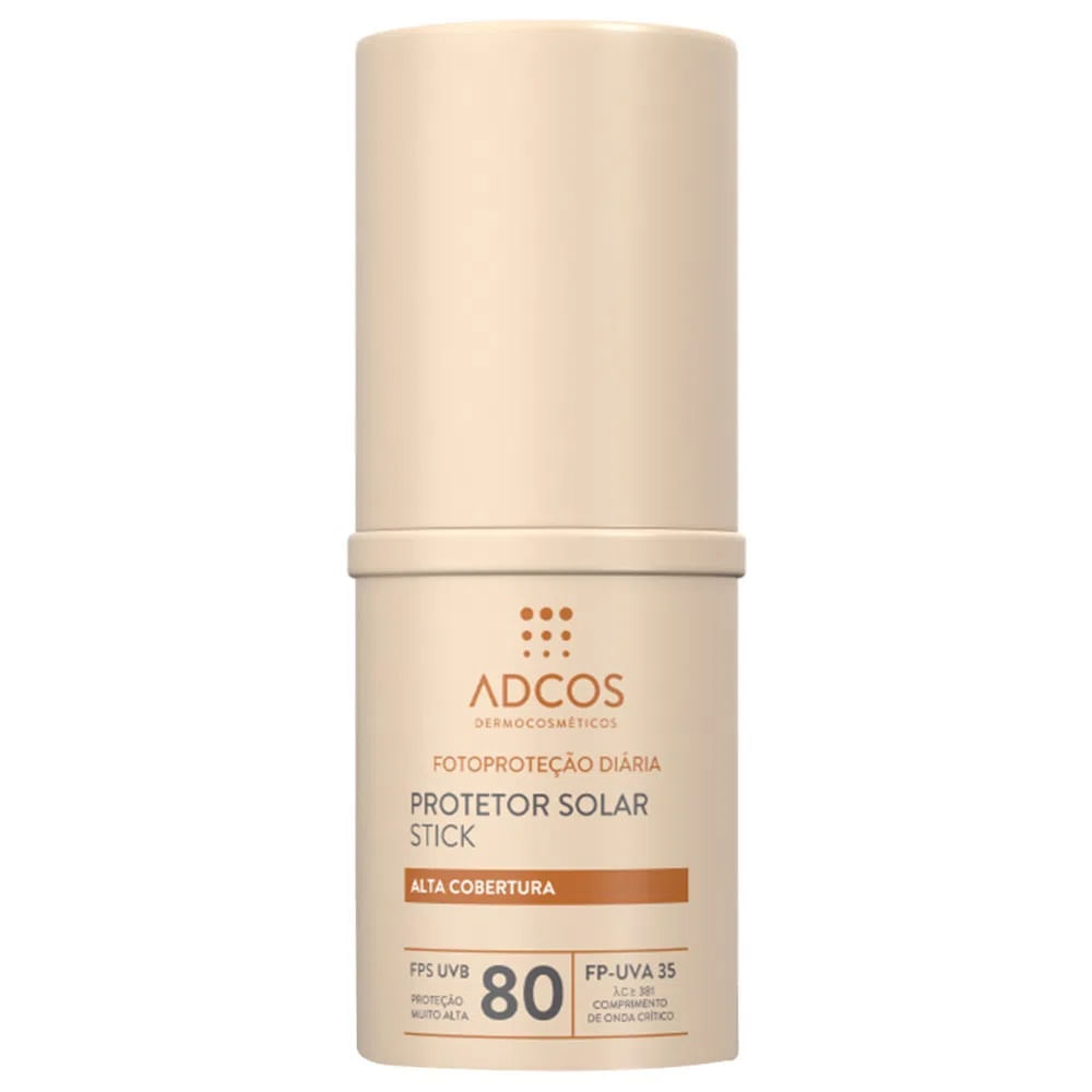 Adcos Dermocosméticos Kit Sérum Facial + Protetor Solar Stick com Cor Bronze