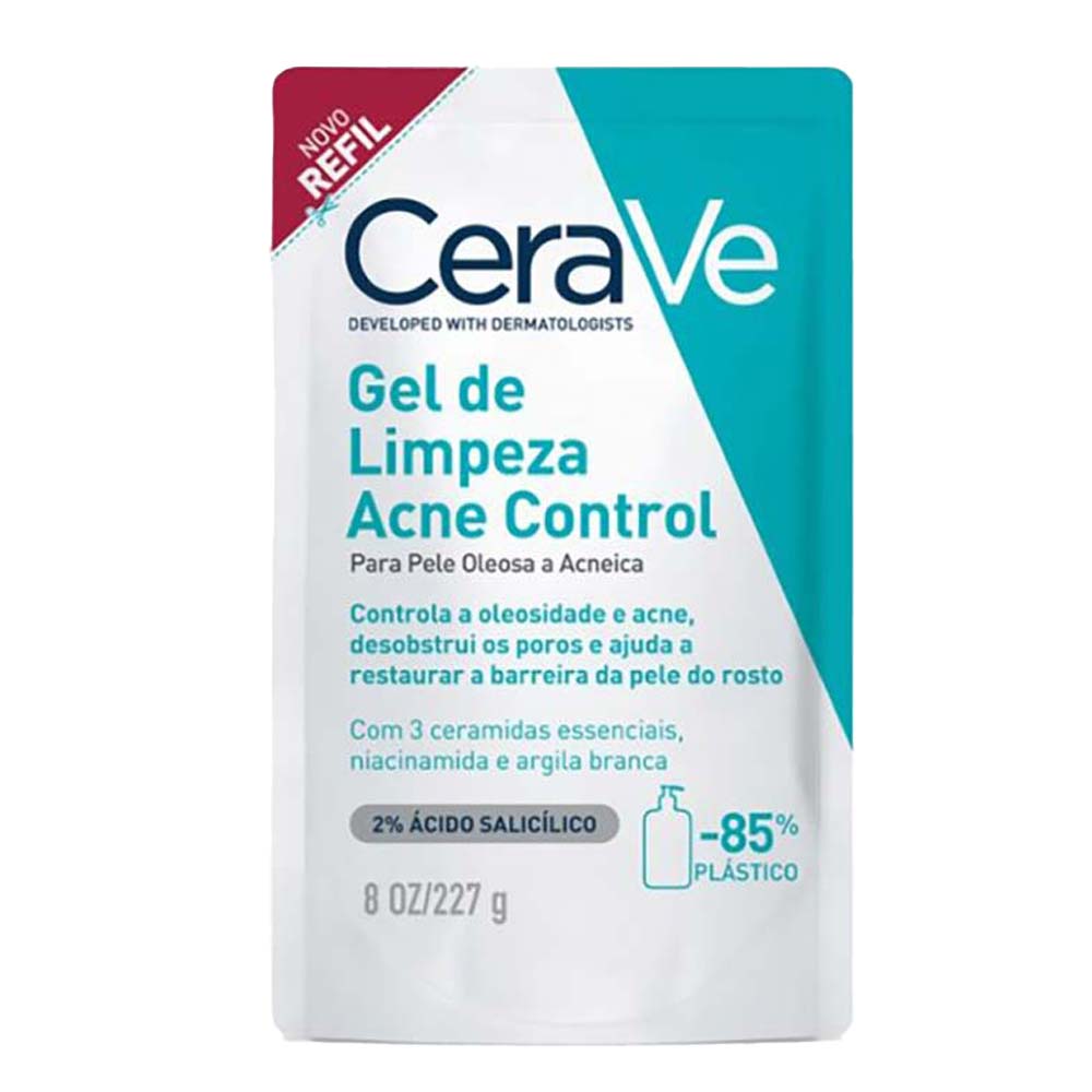 Gel De Limpeza Facial Cerave Acne Control Refil 227g