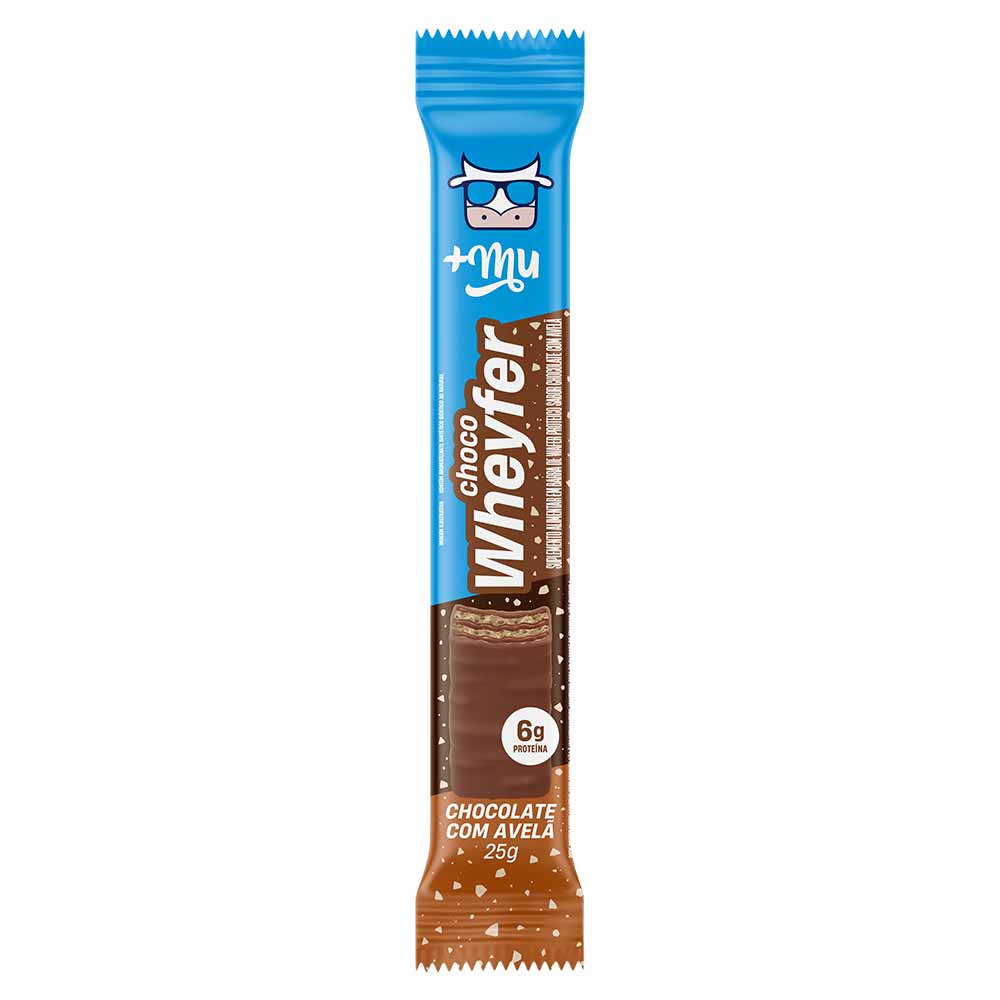 Chocowheyfer Mais Mu Chocolate com Avelã 12un