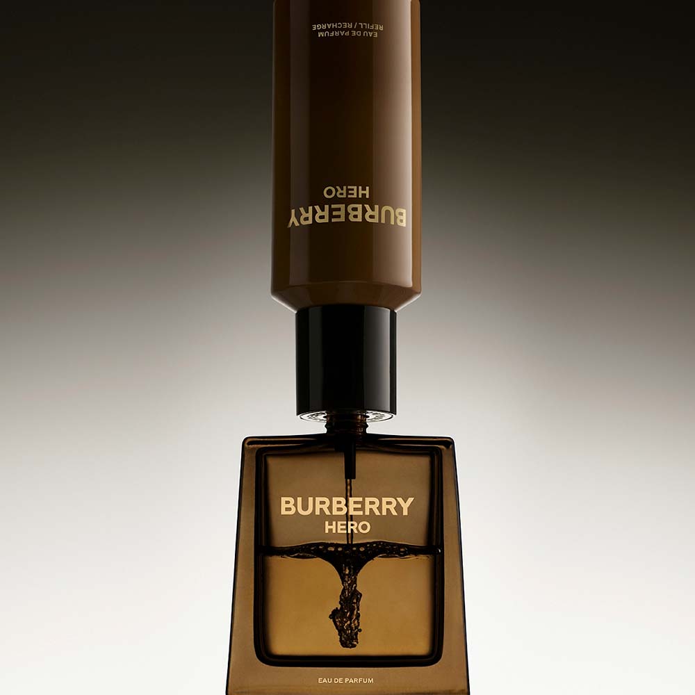 Burberry Hero Parfum Refil Perfume Masculino EDP 200ml