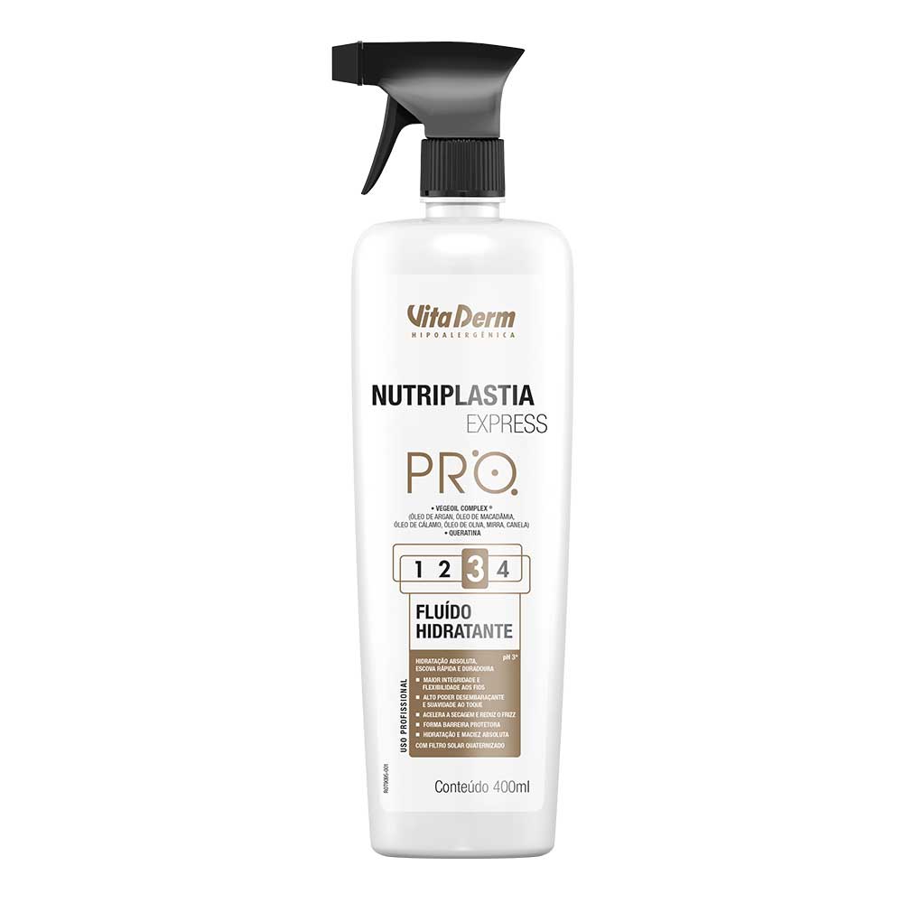 Fluido Hidratante Vita Derm 3R Express 400ml