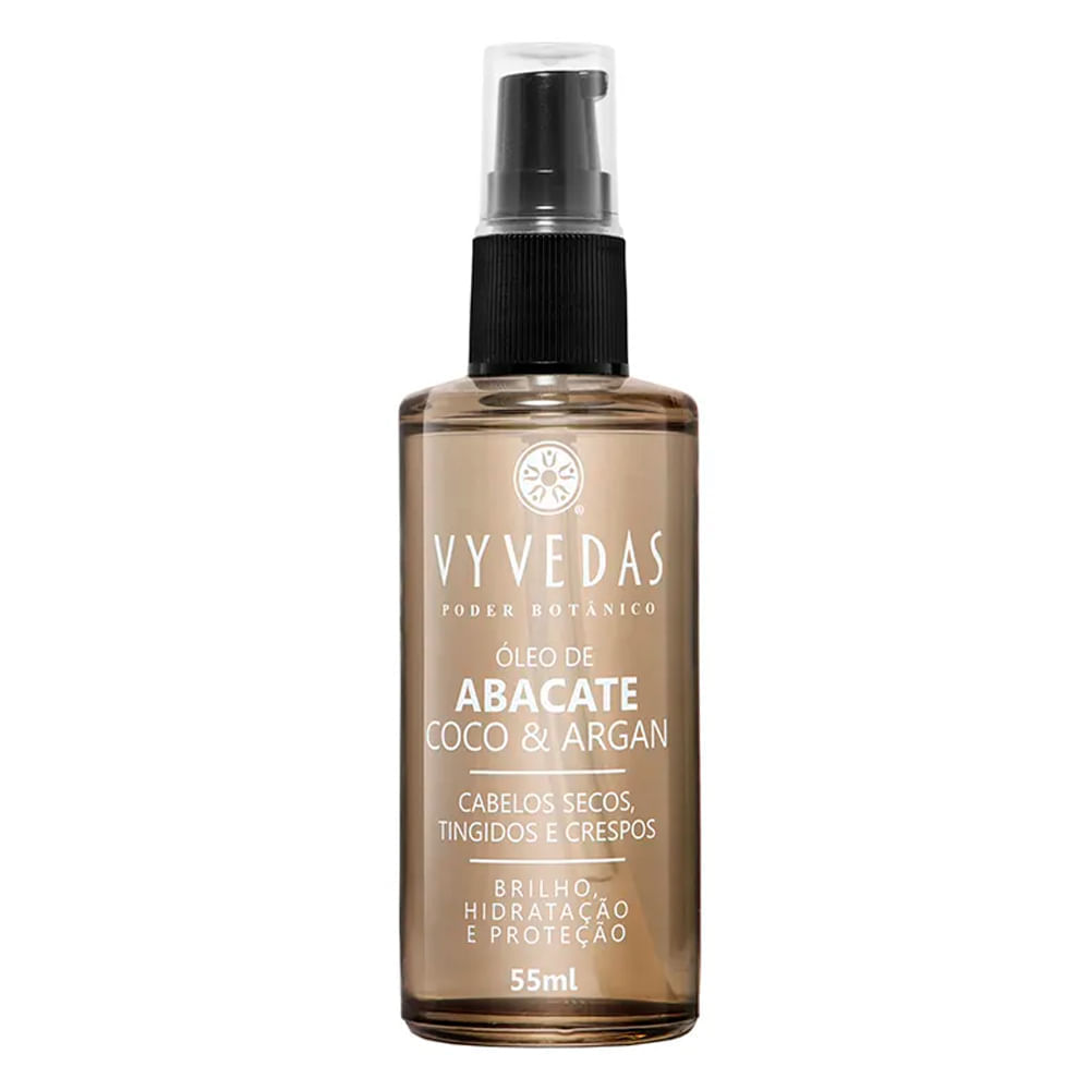 Vyvedas Óleo Capilar Abacate coco & Argan 55ml