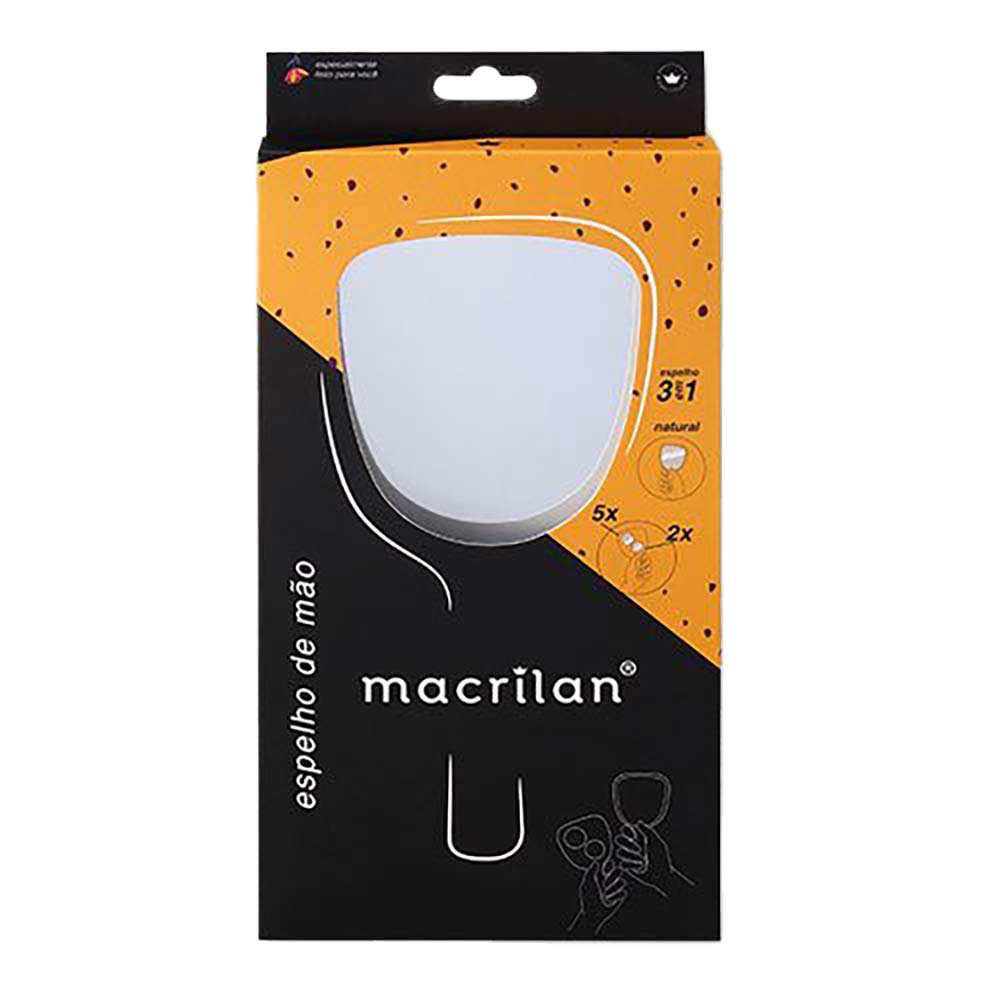 Espelho Triplo de Mão Macrilan ES-02 1 Un