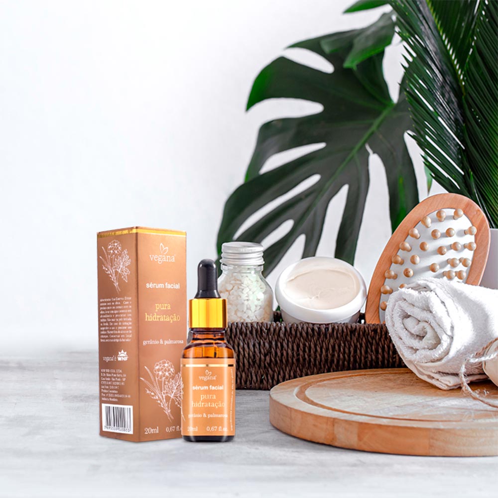 Sérum Facial Vegana Pura Hidratação 20ml