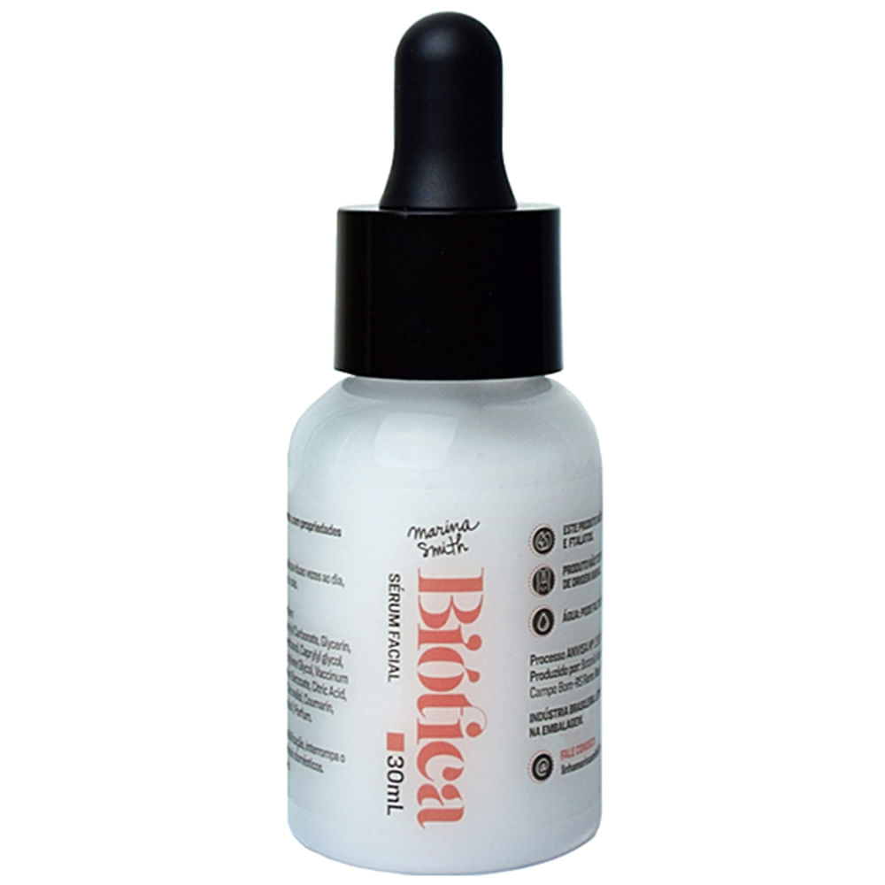 Sérum Facial Hidratante Marina Smith Biótica 30ml