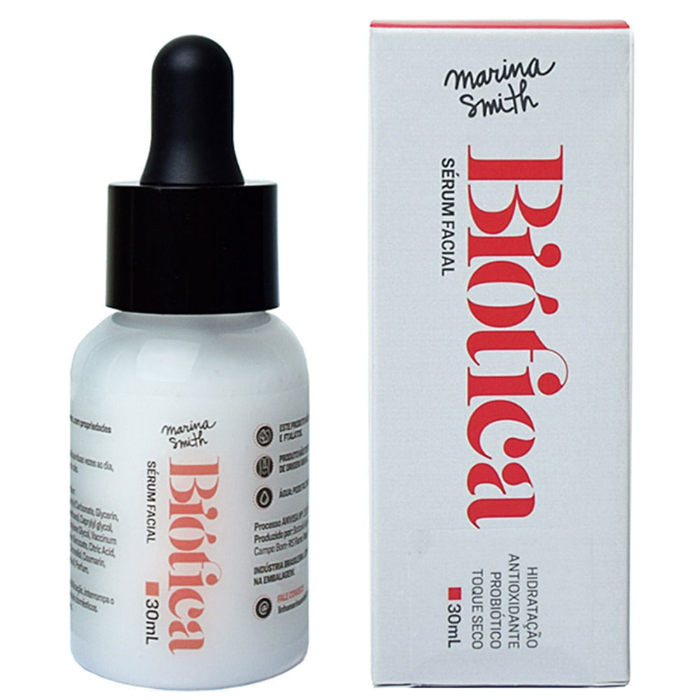 Sérum Facial Hidratante Marina Smith Biótica 30ml