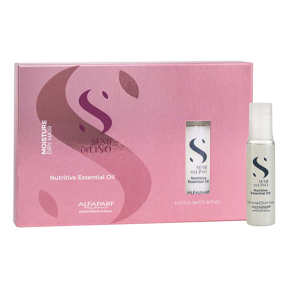 Alfaparf Milano Semi di Lino Nutritive Essencial Oil Kit Ampola de Tratamento 6x13ml