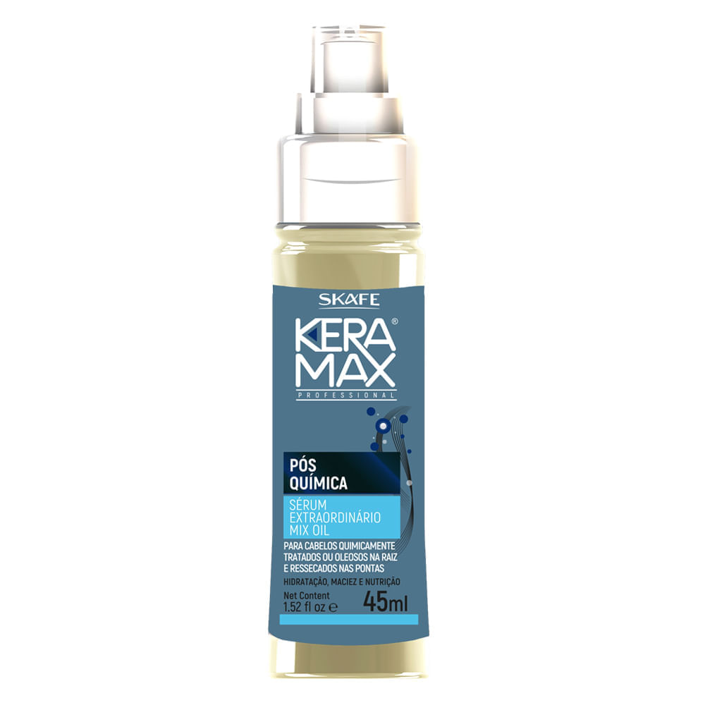 Skafe Keramax Pós-Química Sérum Extraordinário Mix Oil 45ml
