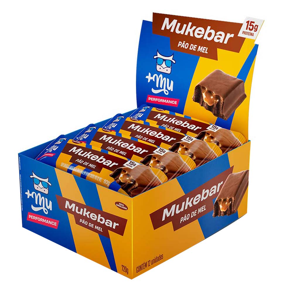 Display Mukebar Mais Mu Performance Pão de Mel 12un