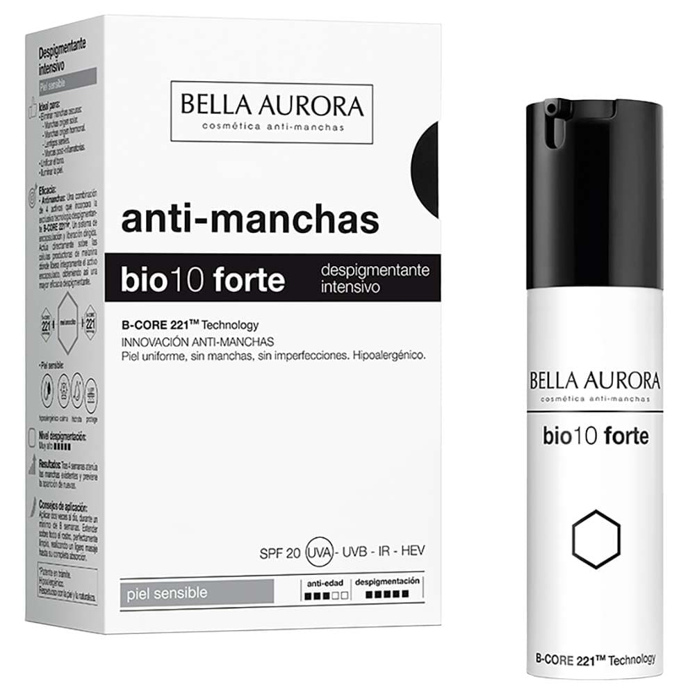 Tratamento Anti-Marcas  Bella Aurora Bio 10 Forte – Pele Sensível FPS20 30ml