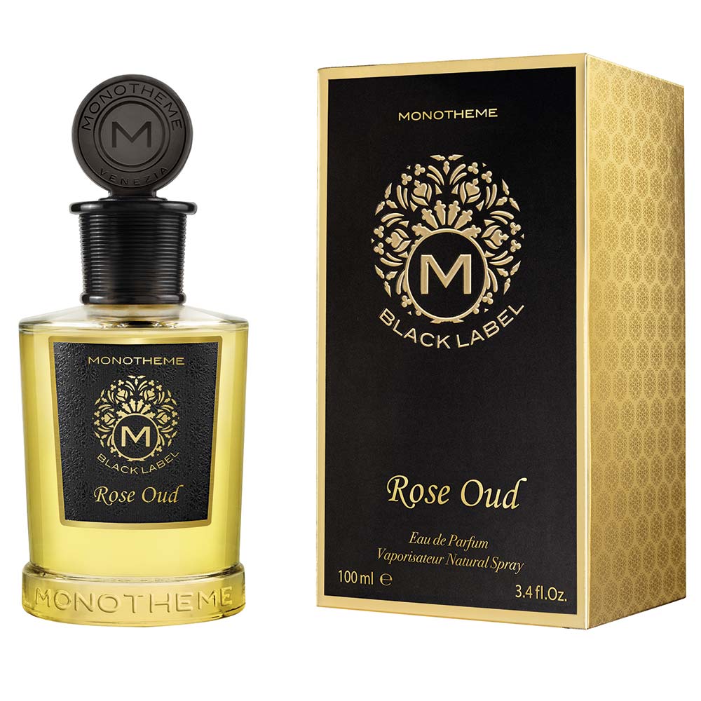 Black Label Rose Oud Monotheme Perfume Unissex Eau De Parfum 100ml