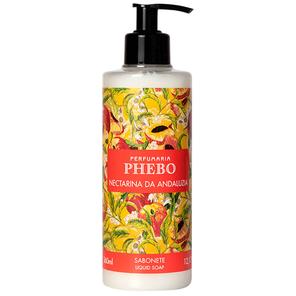 Sabonete Líquido Phebo Origens Nectarina da Andaluzia 360ml