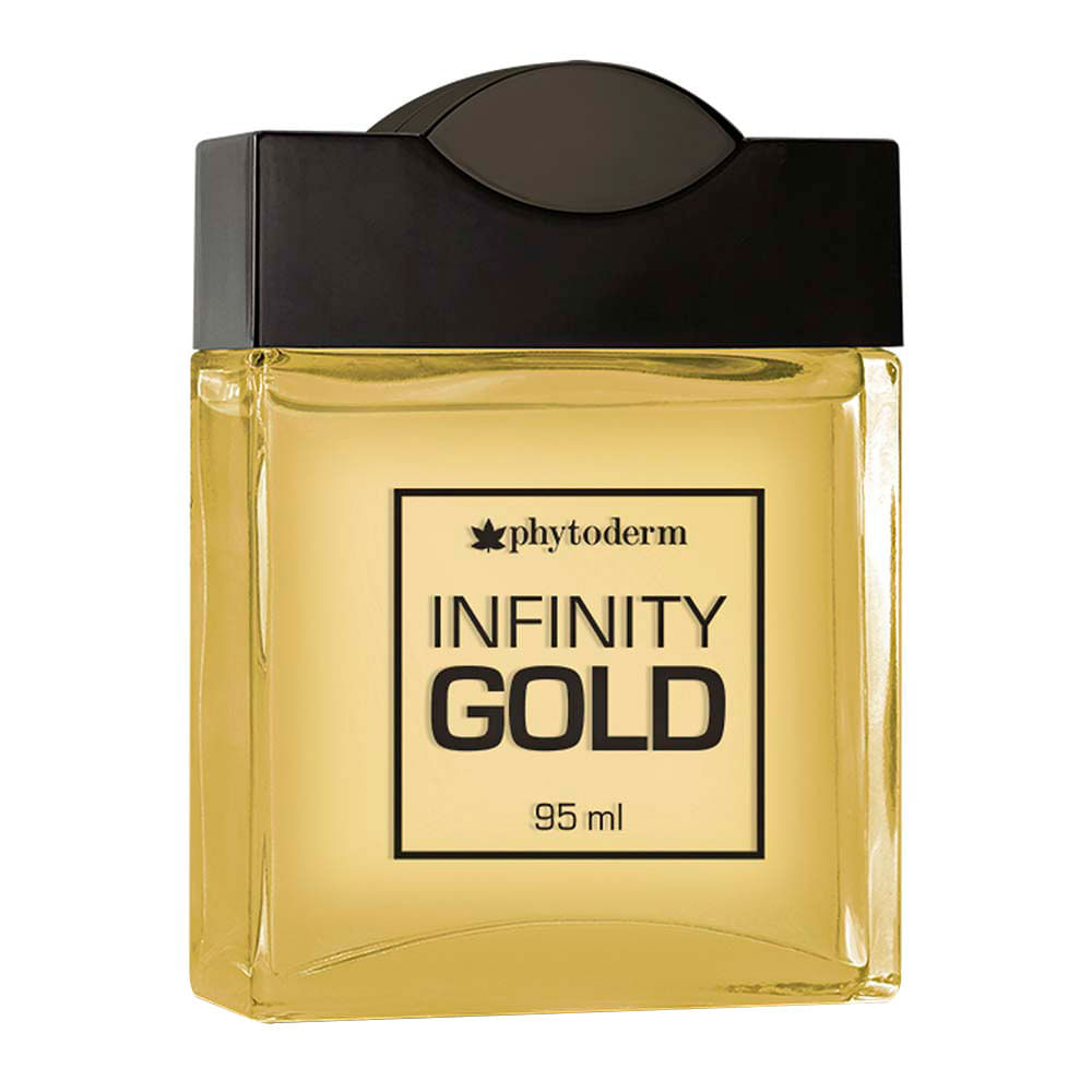 Infinity Gold Phytoderm  Perfume Masculino Deo Colônia 95ml