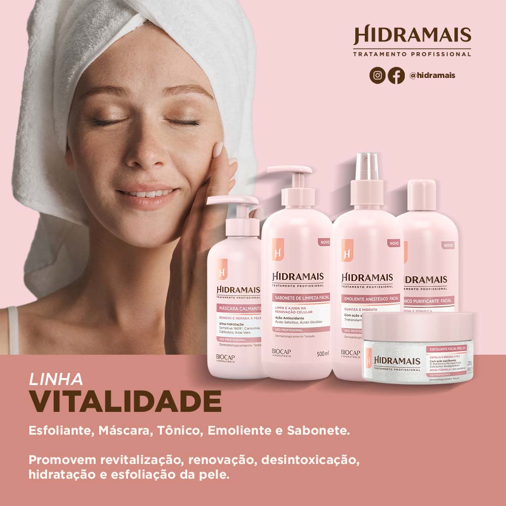 Sabonete de Limpeza Facial Hidramais 500ml