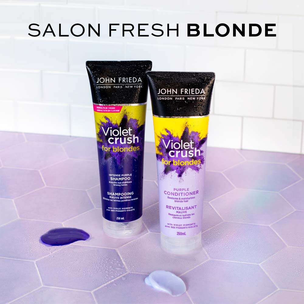 Shampoo Violet Crush For Blondes John Frieda 245ml
