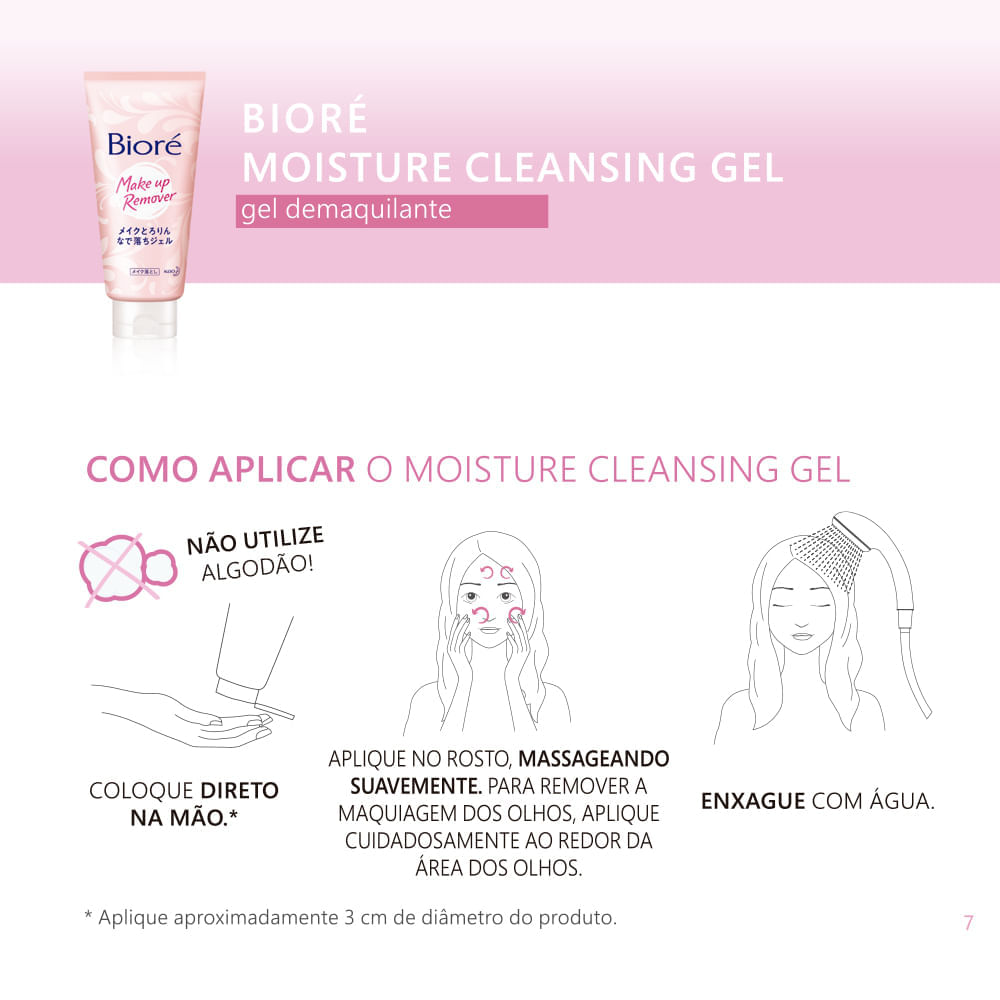 Gel Demaquilante Facial Bioré Make Up Remover 170g