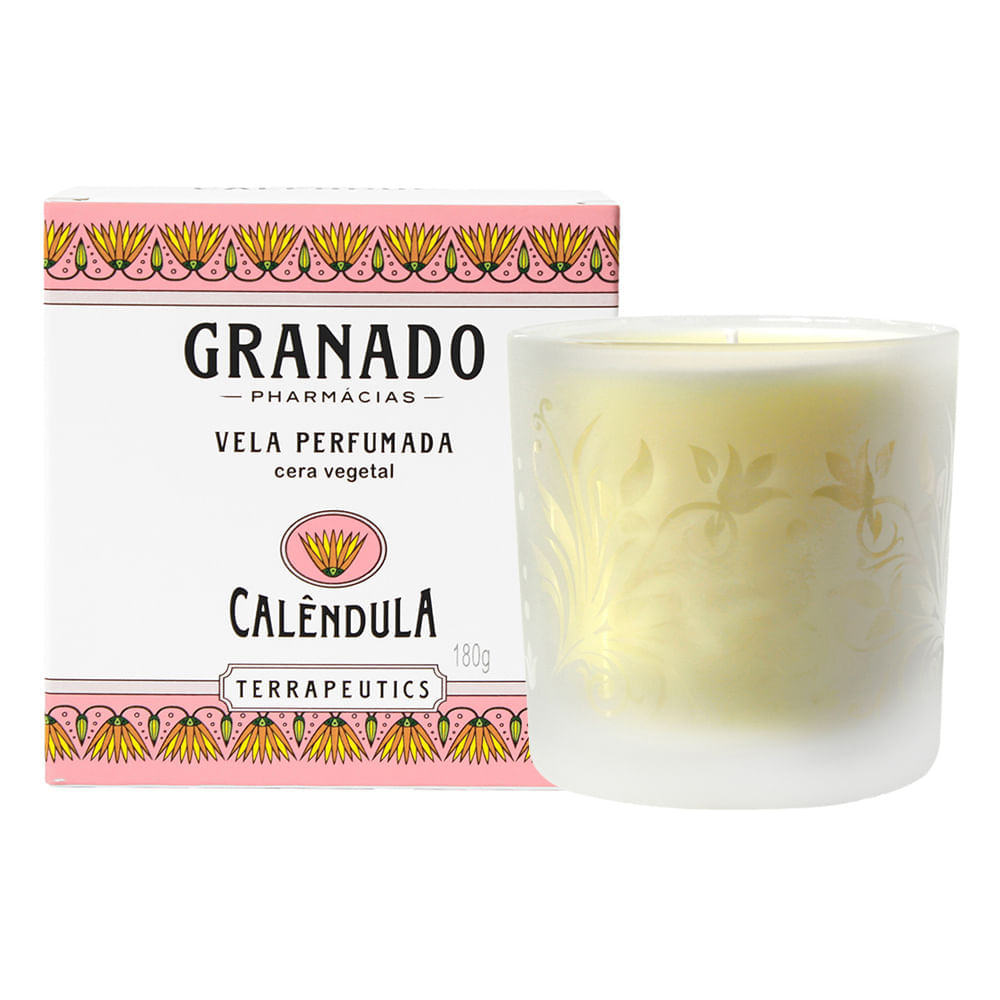 Vela Perfumada Granado Terrapeutics Calêndula 180g