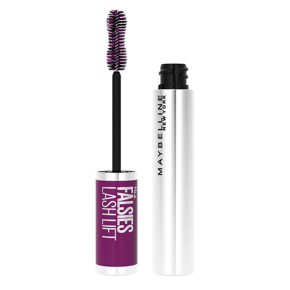 Máscara de Cílios Maybelline The Falsies Lash Lift Lavável Preto
