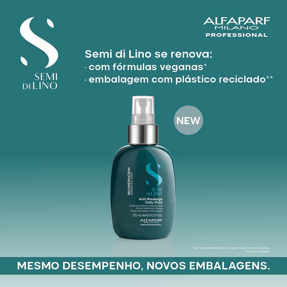 Alfaparf Milano Semi Di Lino Reconstruction Fluído de Tratamento 125ml