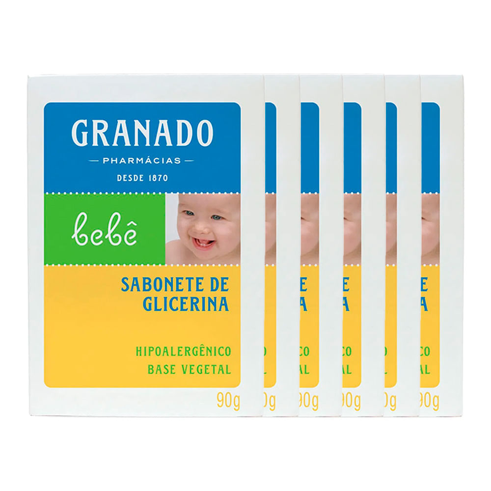 Granado Bebê  Kit – 6 Sabonetes Em Barra