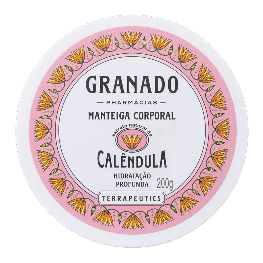 Granado Calêndula Kit Esfoliante + Hidratante + Manteiga Corporal