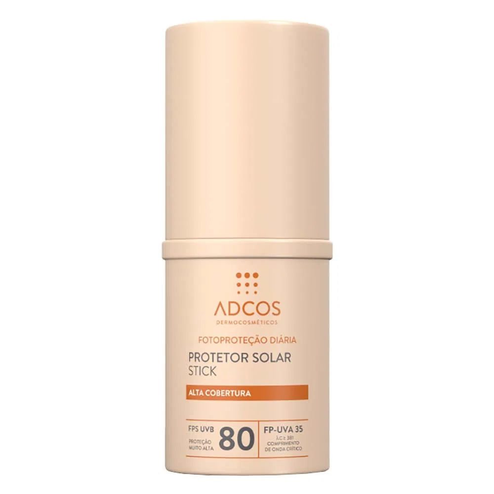 Adcos Dermocosméticos Kit Sérum Facial + Protetor Solar Stick com Cor Ivory