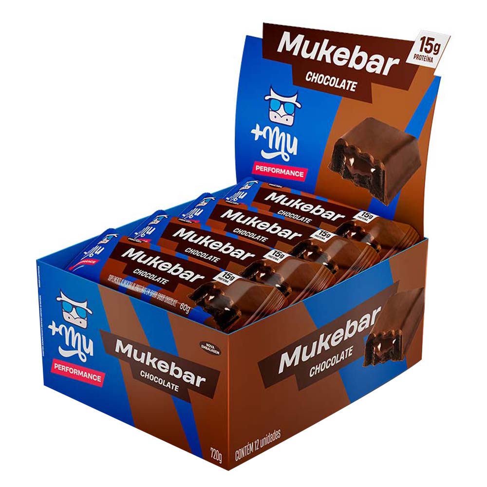 Display Mukebar Mais Mu Performance Chocolate 12un