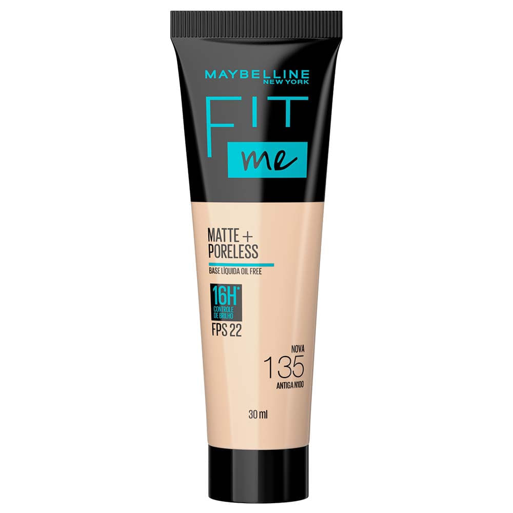 Base Líquida Maybelline Ny Fit Me Matte Fps22 135
