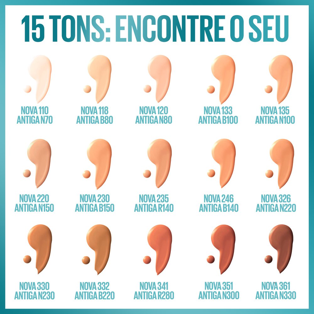 Base Líquida Maybelline NY Fit Me Matte FPS22 246