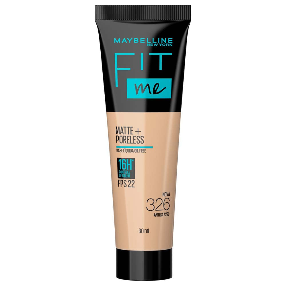 Base Líquida Maybelline Ny Fit Me Matte Fps22 326