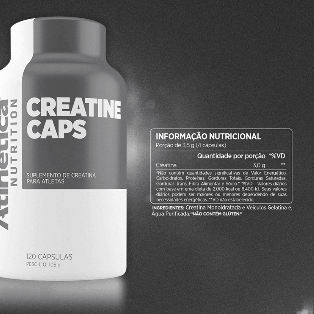 Creatine - 120 Cápsulas