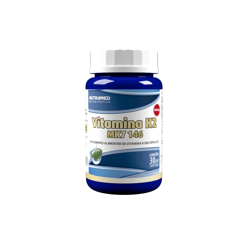 Vitamina K2 (MK7 146) - 146mcg - 30 cápsulas