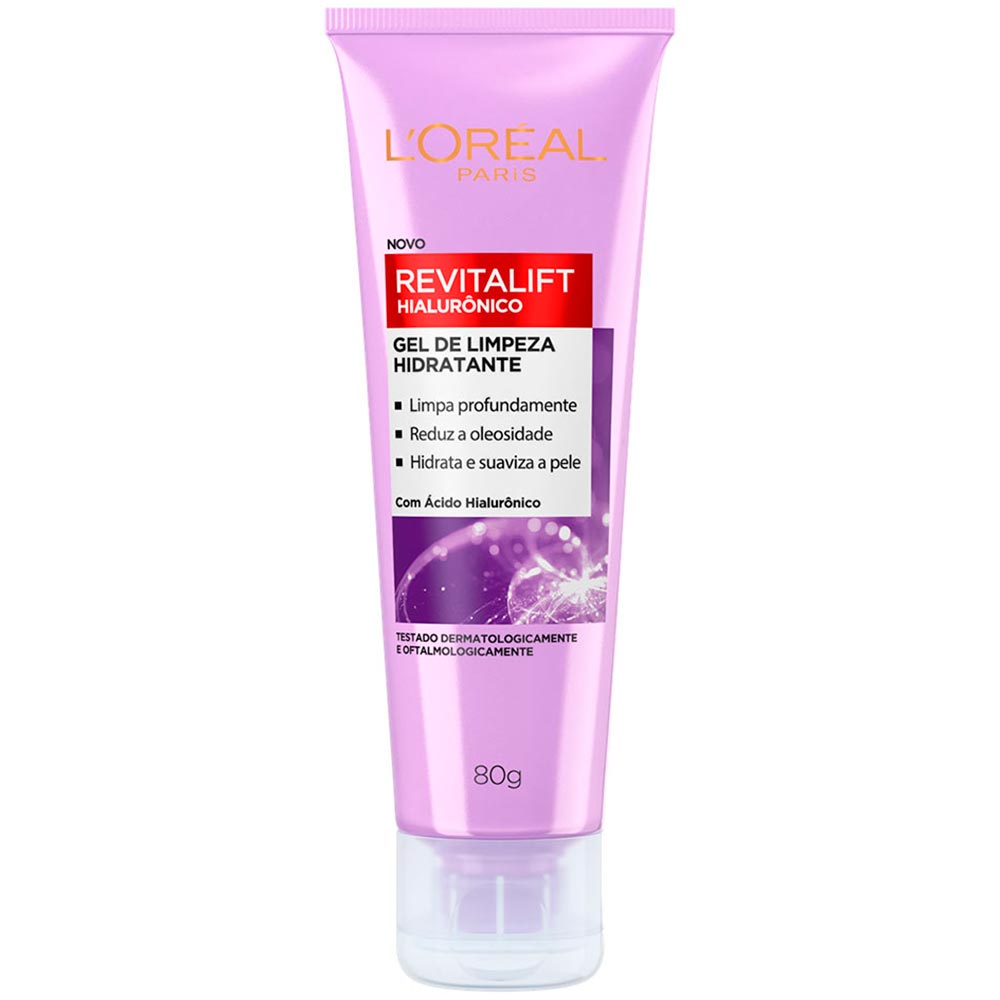 L'Oréal Paris Revitalift Hialurônico Kit – Água Micelar + Creme Antiidade Noturno + Diurno + Creme Olhos + Gel de Limpeza + Sérum Kit