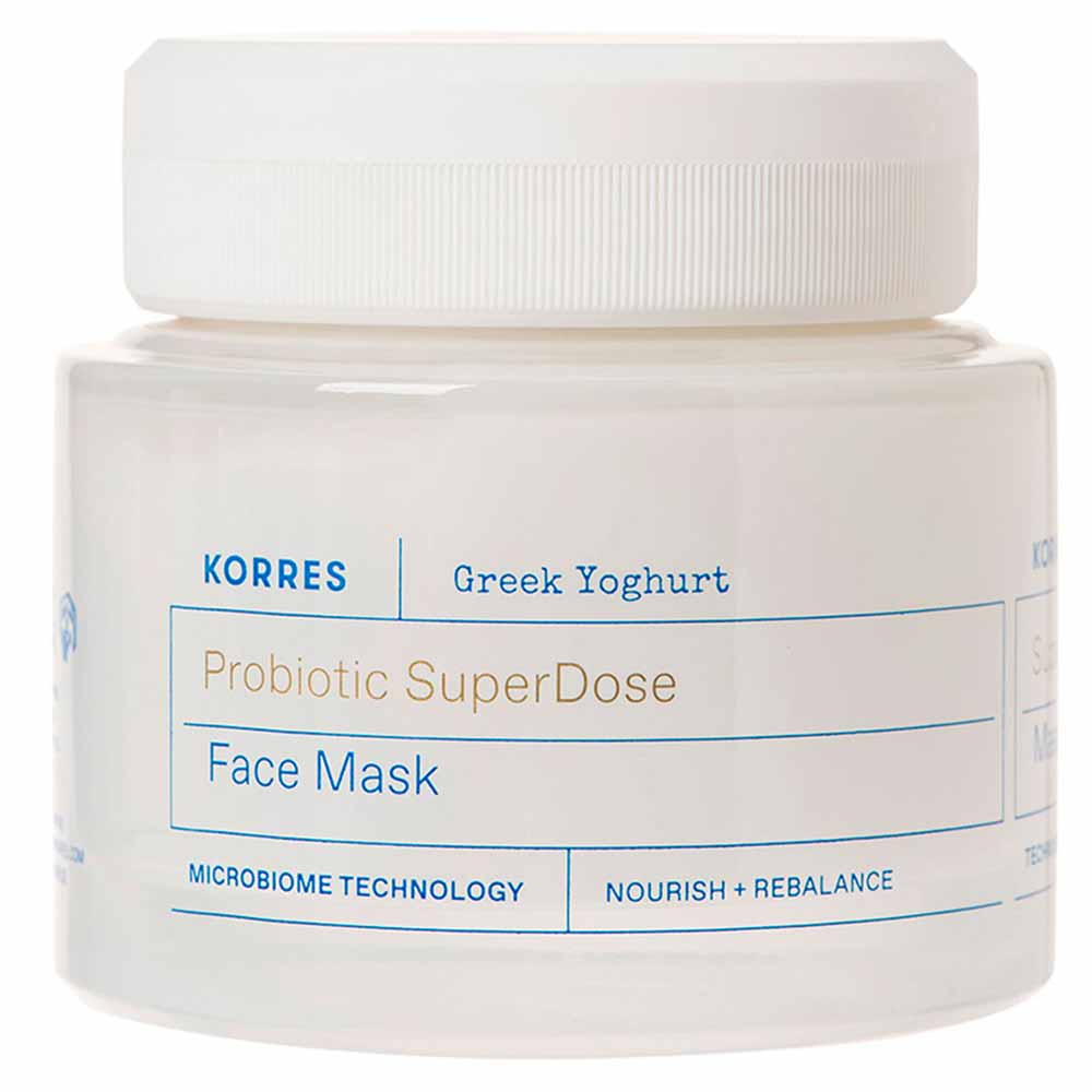 Máscara Facial de Probiótico Korres Greek Yoghurt SuperDose 100ml