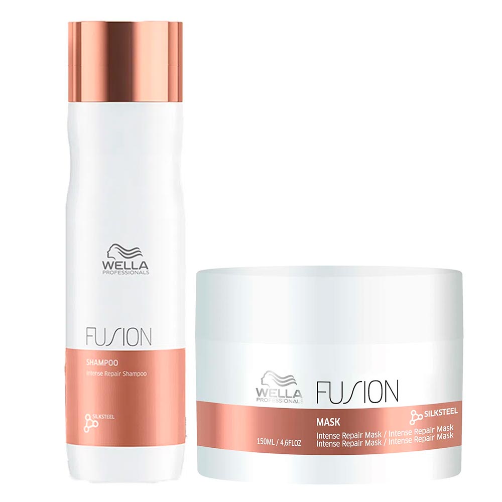 Wella Professionals Fusion Kit Shampoo + Máscara Kit