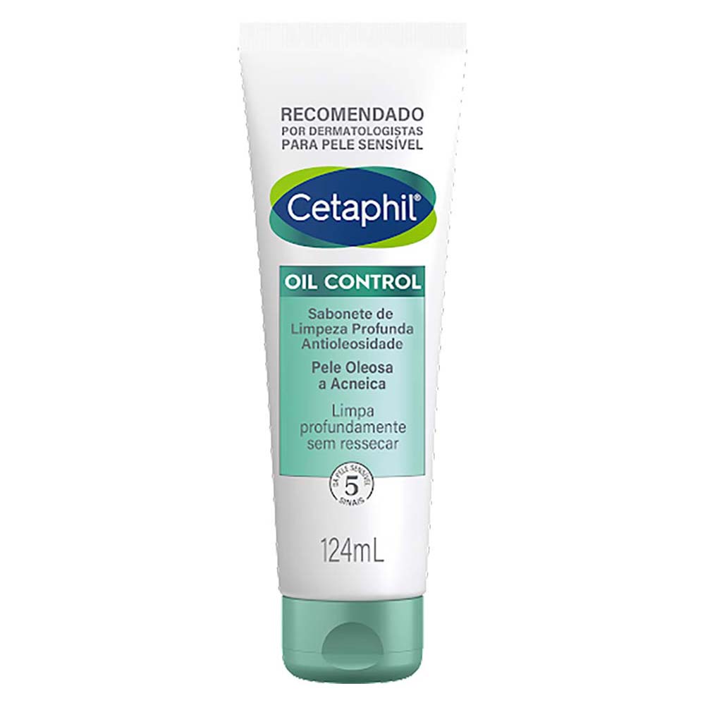 Sabonete Facial de Limpeza Profunda Cetaphil  Oil Control 124ml