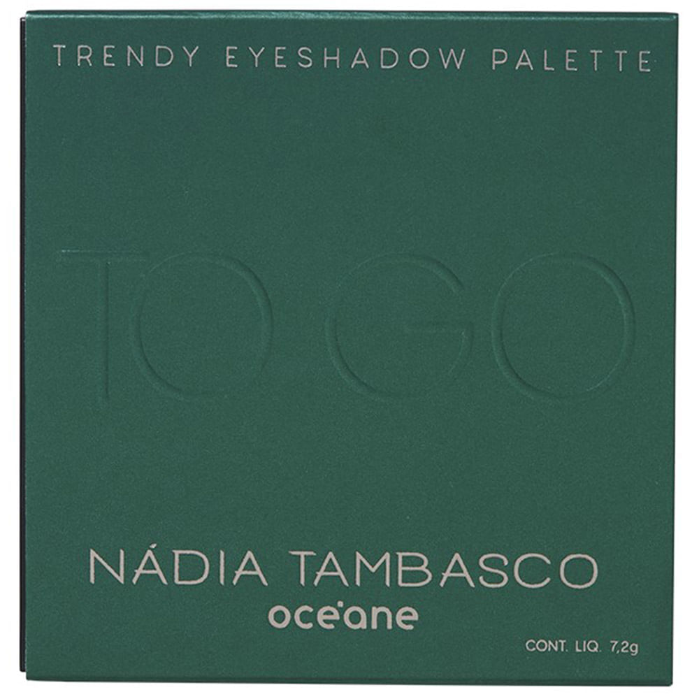 Paleta de Sombras Nádia Tambasco by Océane To Go  Trendy 1Un