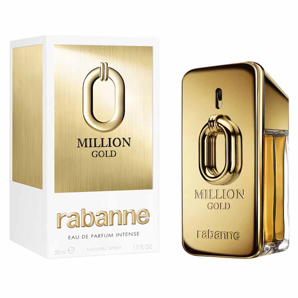 Perfume Million Gold Intense Rabanne Eau de Parfum Masculino 50ml