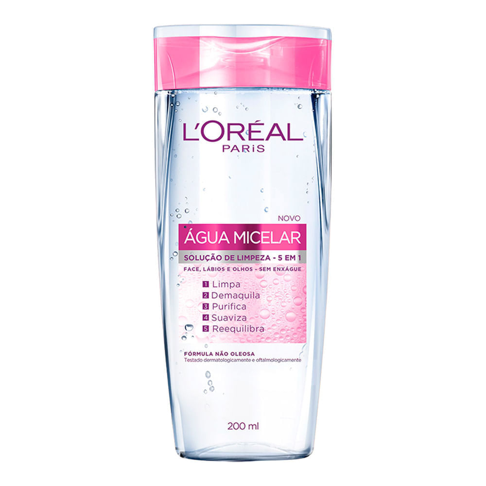 L’Oréal Paris Solução de Limpeza Kit  2 Água Micelar 5 em 1 Kit